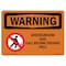 Signmission OSHA WARNING Sign, Underground Gas Call No. 811, 18in X 12in Decal, 12" W, 18" L, Landscape OS-WS-D-1218-L-12865 - alternate 1